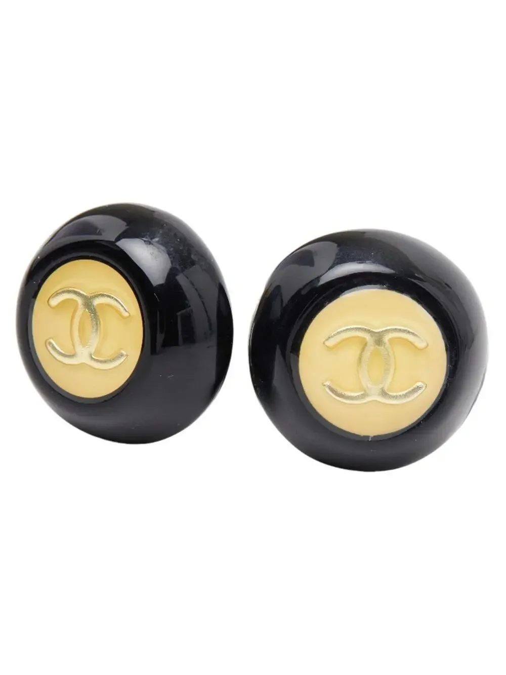 Chanel Cc Logo Clip-On Earrings Gold- #246858C59B